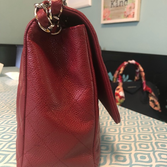 Authentic Chanel Jumbo Caviar SHW - Picture 3 of 8